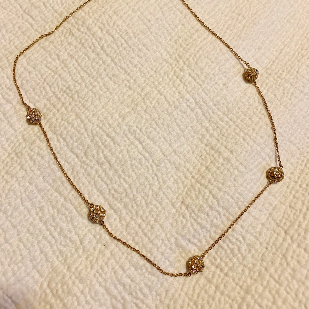 Kate Spade Gold Ball Necklace